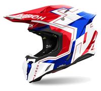 Casque Tout-Terrain Airoh TWIST 3 DIZZY Blue/Red Gloss