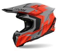 Casque Tout-Terrain Airoh TWIST 3 DIZZY Orange Fluo Matt
