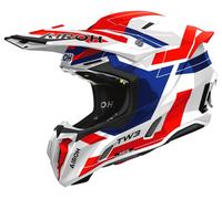 Airoh Twist 3 Dynasty, casque de motocross S Bleu/Rouge/Blanc Bleu/Rouge/Blanc