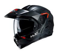 casque trail modulable hjc c80 bult noir / orange S