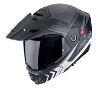 casque trail modulable scorpion adx2 lewis noir mate / argent XL
