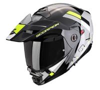 casque trail modulaire scorpion adx-2 galane - noir / gris / jaune XS
