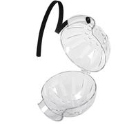 Casque Transparent pour Chat Après Opération, Anti-griffures Abs | Respirant, sans Odeur, Haute Résistance à L'usure, pour Petits Animaux