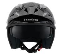 HEBO Casque moto Zone 5 Monocolor Black S