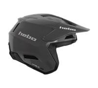 §Casque Trial Hebo Zone Pro Monocolor Gris§
