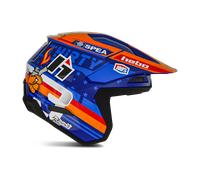 HEBO Casque moto Zone Pro Toni Bou Blue 2025 S
