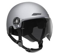 Casque Trottinette Electrique Adulte - Casque Vélo Visière Électrique | Casque Velo VTT Homme Femme | Vélo Casquette Doublure Amovible Respirante pour Vélo Moto