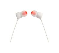 Casque JBL Tune 110 filaire Écouteurs Blanc Blanc