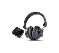 Casque TV Avantree HT4189 Sans Fil Bluetooth Branchez & Jouez AUX 3.5mm Idéal Pour Regarder Noir Noir G