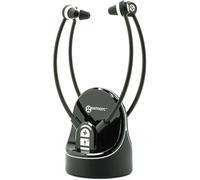 Geemarc CL7370 Opti Duo - Casques TV Amplifiés avec Connecteur Optique - Peuvent Servir d’Amplificateur d’Écoute pour Amplifier Les Sons Ambiants - Perte Auditive Faible ou Sévère - Version FR