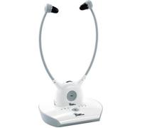 Casque TV sans fil - NEWGEN MEDICALS - Premium - Amplification audio - Suppresseur de bruit actif - Blanc