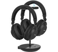 Casque Tv Sans Fil Pour Télévision, Double Bluetooth Ecouteurs Avec Modes Cinéma & Dialogue Clair, Volume Augmenté Pour Personnes Âgées, Pas De Délai, Mode Tv & Bluetooth, 164Ft/50[CAS6213080]