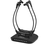 Casque TV Sans Fil SIMOLIO Double, Infrarouge, 15 Heures Autonomie, Son Ambiant