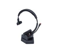 Casque UC monaural - DACOMEX - DXBT5-1SPK - Bluetooth 5.0 - Perche rétractable micro antibruit - Base de recharge 20h