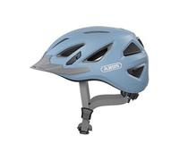 ABUS Stadtthelm Urban-I 3.0 - Casque de vélo avec feu arrière, visière et fermeture magnétique - pour femmes et hommes