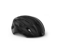 Met Miles Helmet Noir S-M Black Glossy