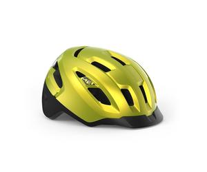 Casque Urban Urbex Mips Lime Métallisé Opaque Brillant MET Vélo