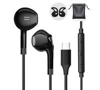 Casque USB C pour Samsung Galaxy S26 S25 S23 S22 Ultra S24 A55 A56 A16 5G,Ecouteur USB C avec Microphone Casque USBC avec câble Ecouteurs pour i Phone 15 16 17 Pixel 10 9 Pro iPad Air 5,Huawei
