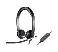 Casque USB Logitech Stereo H650e - micro-casque