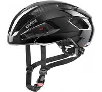 uvex Rise - Casque Performance sûr pour Hommes et Femmes - Réglage de la Taille Individuel - Ventilation Optimisée - All Black - 56-59 cm