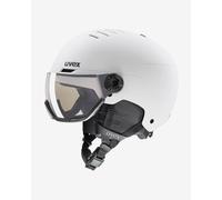 Casque Uvex Wanted Pro V blanc mat avec lentille photochromique S1 S3 - 54-58
