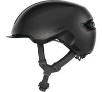 ABUS Casque vélo Urban Helm HUD-Y – feu LED arrière magnétique rechargeable – pour femmes et hommes