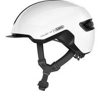 Casque vélo Abus Hud-Y Taille M Blanc brillant