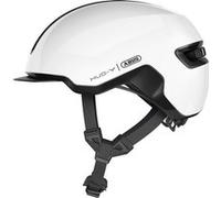 Casque vélo Abus Hud-Y Taille M Blanc brillant Shiny White G