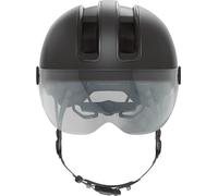 Casque vélo urbain à visière Abus HUD-Y ACE à éclairage Intégré - M - Velvet Black