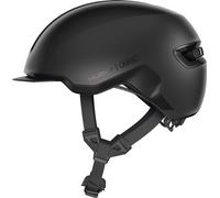 Casque Abus HUD-Y avec feu pour vélo ( Noir Velvet Black / M )