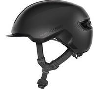 Casque Abus HUD-Y avec feu pour vélo ( Noir Velvet Black / M )