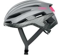 ABUS Casque de vélo StormChaser – Léger mixte Gris zigzag brillant Taille L