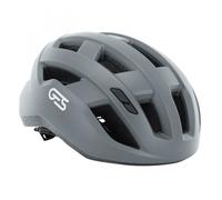 CASQUE VELO ADULTE GES ROUTE-GRAVEL X-WAY GRIS METAL IN-MOLD TAILLE 54-58
