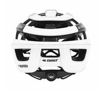 Casque velo adulte gist route rapido blanc brillant taille 56-62 reglage molette