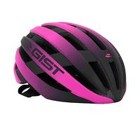 Casque velo adulte gist route revol rose-noir femme et junior full in-mold taill