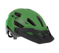 CASQUE VELO ADULTE GIST VTT KOP VERT IN-MOLD TAILLE 58-62 AVEC VISIERE REGLABLE