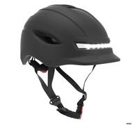 Casque vélo avec clignotant + commande au cintre reglage molette P2R Urbain/City L