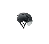 Casque vélo avec LED arrière et visière Urbanglide Taille M Noir Noir