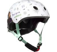 Casque velo enfant disney v3 frozen blanc avec molette reglage taille 52-56 (ven