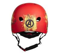 Casque vélo avec molette réglage enfant Disney V3 Marvel Iron Man 54-58 Rouge
