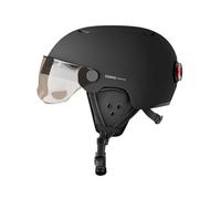 Casque vélo avec visière Cosmo Fusion Premium Noir