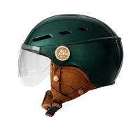 Casque vélo avec visière et oreillettes T'nB Urban Moov Vista Taille M Vert