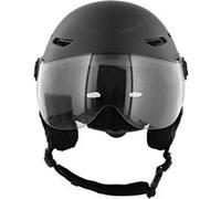 T'nB - Visor, Casque de Protection Vélo et Trottinette Electrique avec Visière Transparente, Aérations, Réglage Molette, Caches-Oreilles Détachables, Taille M (Tour de tête 54-58 cm) - Noir