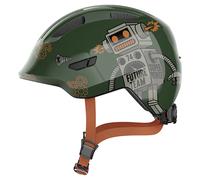 ABUS Casque pour enfants Smiley 3.0 - Casque de vélo avec ajustement profond, designs adaptés aux enfants & place pour une tresse - pour filles et garçons