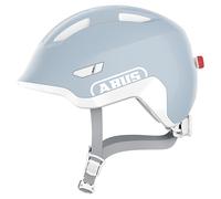 ABUS Casque pour Enfants Smiley 3.0 ACE LED - Casque de vélo avec lumière - Ajustement Profond & Place pour Une Tresse - pour Filles et garçons