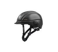 Casque ville cairn fuse metallic noir