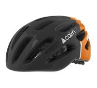 Casque vélo CAIRN Prism Noir et Orange - Vélo loisir - Mixte - Adulte - Moule L