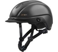 Casque ville cairn fuse metallic noir