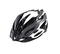 Casque Vélo, Casque de vélo de Montagne, Bouchon de sécurité de vélo léger Taille Libre Casque de Cyclisme Routier Noir Blanc