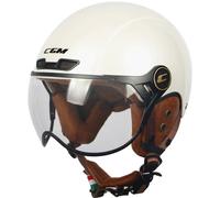 Casque vélo CGM EBI Vintage Blanc
